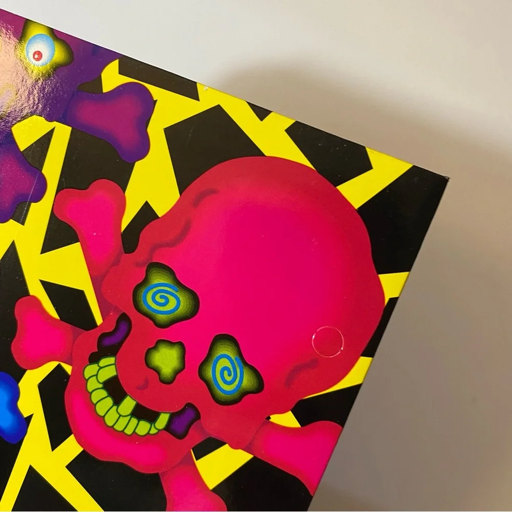 Vintage Lisa Frank Spiders & Skeletons 1 Spooky Folder